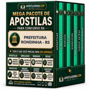 Apostila para Prefeitura Rondinha - RS