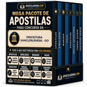 Apostila para Prefeitura Sanclerlândia - GO