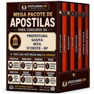 Apostila para Prefeitura Santa Rita d'Oeste - SP
