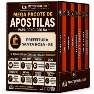 Apostila para Prefeitura Santa Rosa - RS