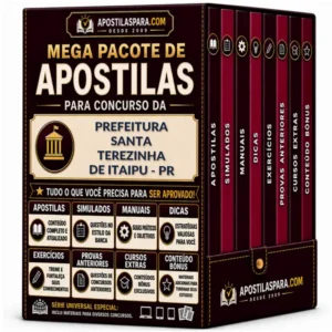 Apostila para Prefeitura Santa Terezinha de Itaipu - PR