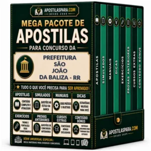 Apostila para Prefeitura São João da Baliza - RR