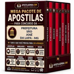 Apostila para Prefeitura São José da Lapa - MG