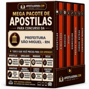 Apostila para Prefeitura São Miguel - RN