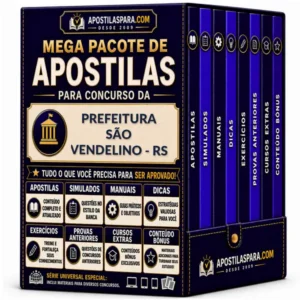 Apostila para Prefeitura São Vendelino - RS