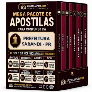 Apostila para Prefeitura Sarandi - PR