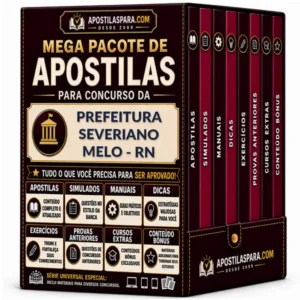 Apostila para Prefeitura Severiano Melo - RN