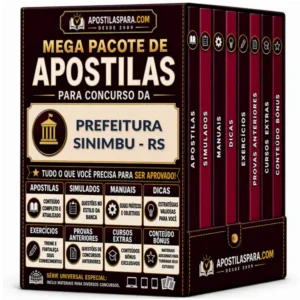 Apostila para Prefeitura Sinimbu - RS