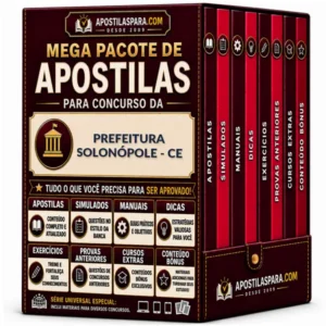 Apostila para Prefeitura Solonópole - CE