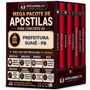 Apostila para Prefeitura Sumé - PB