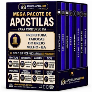 Apostila para Prefeitura Tabocas do Brejo Velho - BA