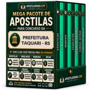 Apostila para Prefeitura Taquari - RS