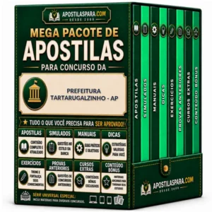 Apostila para Prefeitura Tartarugalzinho - AP