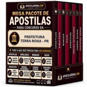 Apostila para Prefeitura Terra Roxa - PR