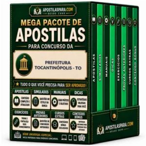 Apostila para Prefeitura Tocantinópolis - TO