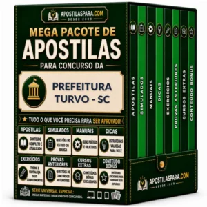 Apostila para Prefeitura Turvo - SC