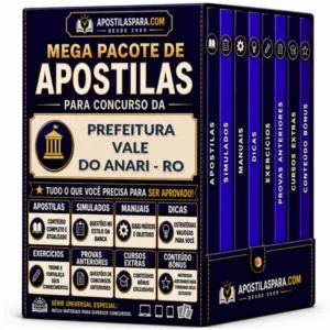Apostila para Prefeitura Vale do Anari - RO