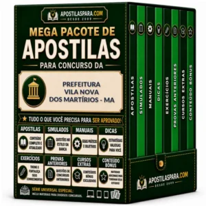 Apostila para Prefeitura Vila Nova dos Martírios - MA