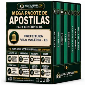Apostila para Prefeitura Vila Valério - ES