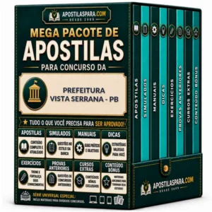 Apostila para Prefeitura Vista Serrana - PB