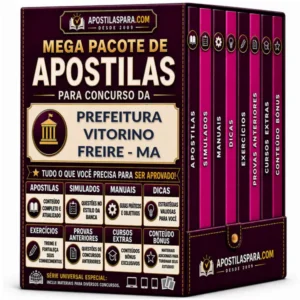 Apostila para Prefeitura Vitorino Freire - MA