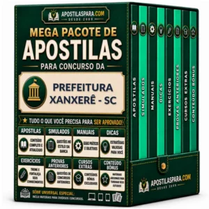 Apostila para Prefeitura Xanxerê - SC