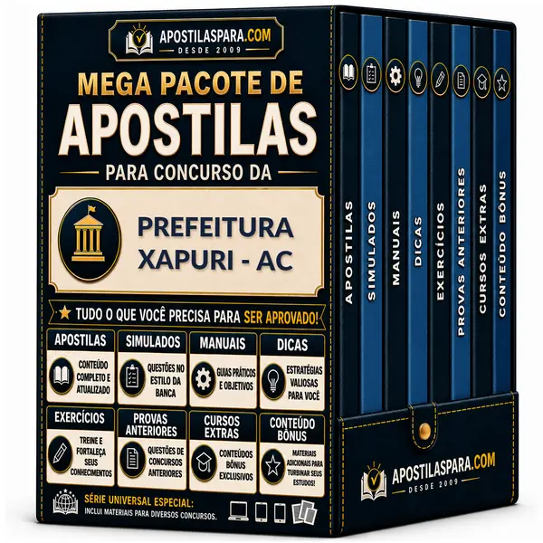 Apostila para Prefeitura Xapuri - AC