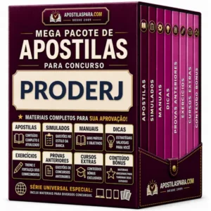 Apostila para PRODERJ