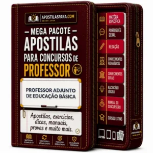 Apostila para Professor Adjunto de Educação Básica