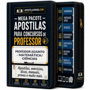 Apostila para Professor Adjunto - Matemática/ Ciências