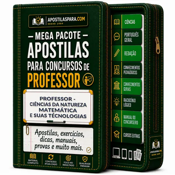 Apostila para Professor - Ciências da Natureza Matemática e suas Técnologias