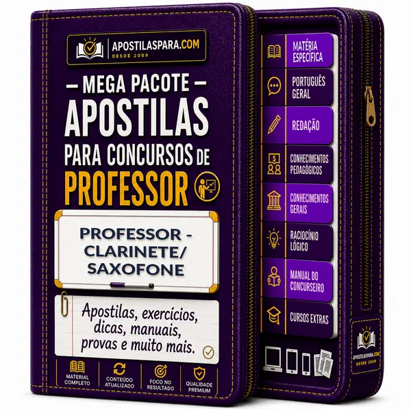 Apostila para Professor - Clarinete/ Saxofone