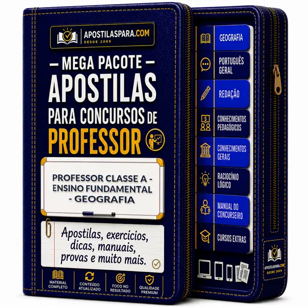 Apostila para Professor Classe A - Ensino Fundamental - Geografia