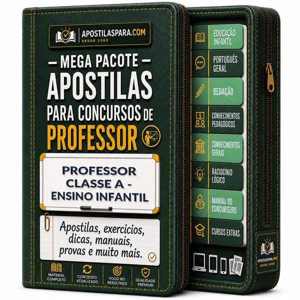 Apostila para Professor Classe A - Ensino Infantil