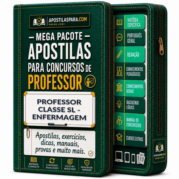 Apostila para Professor Classe SL - Enfermagem