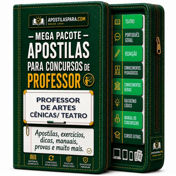 Apostila para Professor de Artes Cênicas/Teatro