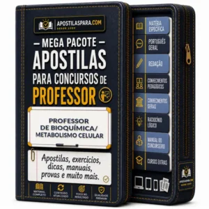 Apostila para Professor de Bioquímica/ Metabolismo Celular