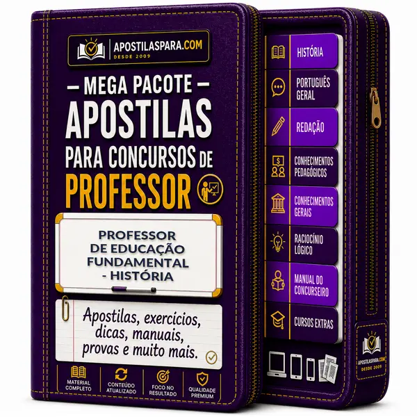 Apostila para Professor de Educação Fundamental - História