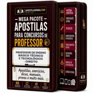 Apostila para Professor de Ensino Básico Técnico e Tecnológico - Direito