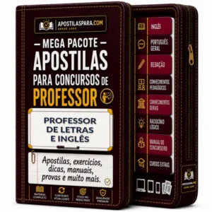 Apostila para Professor de Letras e Inglês