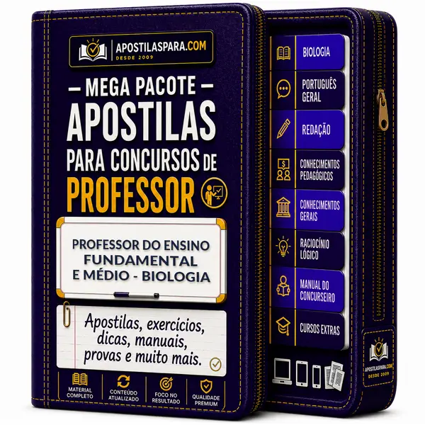 Apostila para Professor do Ensino Fundamental e Médio - Biologia