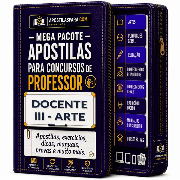 Apostila para Docente III - Arte