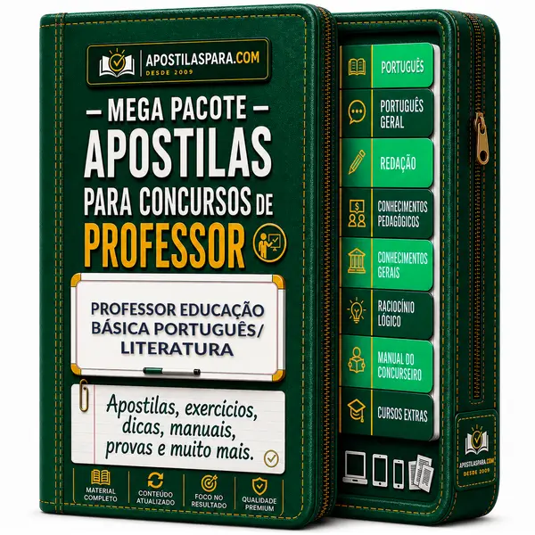 Apostila para Professor Educação Básica Português/Literatura