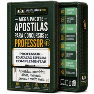 Apostila para Professor - Educação Especial Complementar