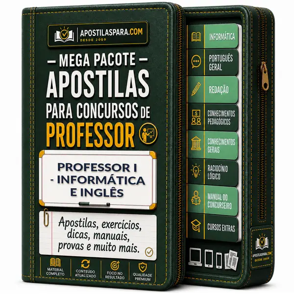 Apostila para Professor I - Informática e Inglês