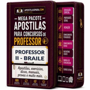 Apostila para Professor II - Braile