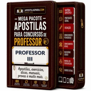 Apostila para Professor III