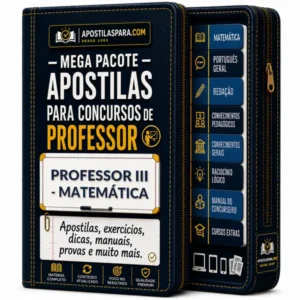 Apostila para Professor III - Matemática