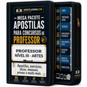 Apostila para Professor Nível III - Artes