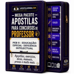 Apostila para PEB II - Educação Especial - Deficiência Intelectual